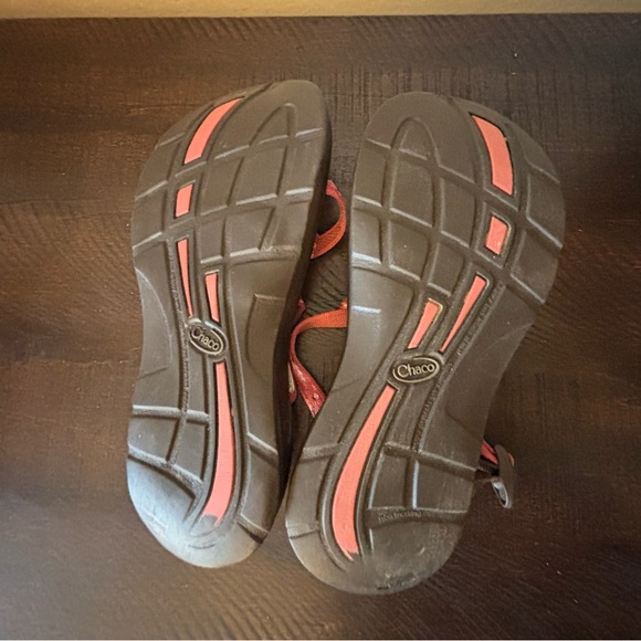 Chaco Women’s Sport Sandals Adjustable Outdoor Sandals Size 7 Pink Floral - Picture 6 of 6